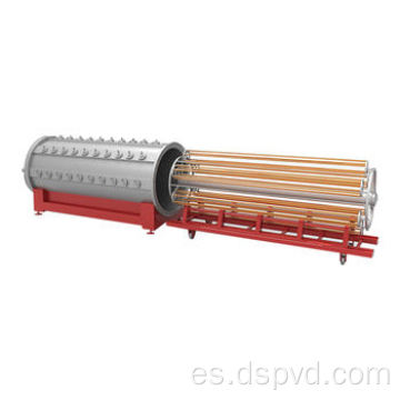 Máquina de revestimiento de oro de titanio PVD colorida